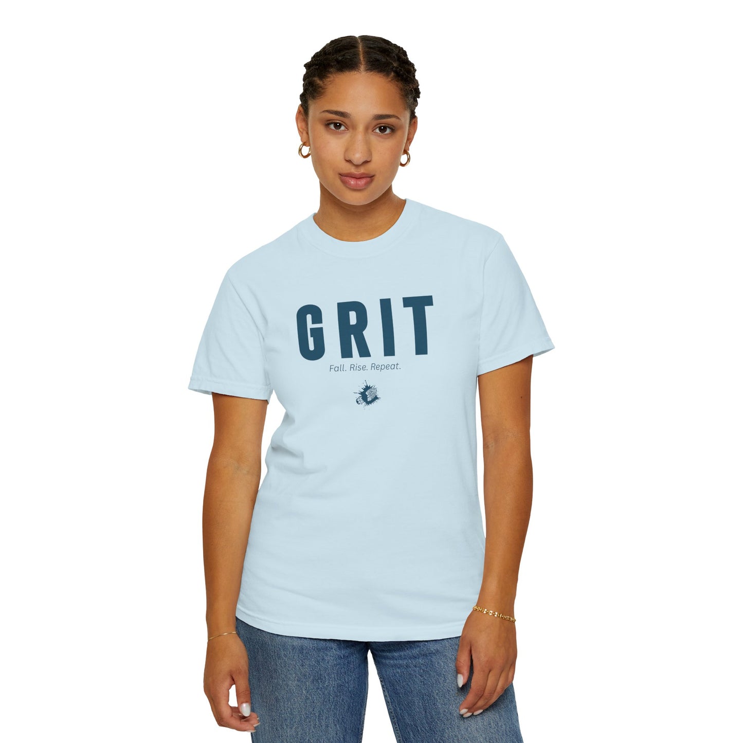 GRIT - Unisex T-shirt - Fall. Rise. Repeat.