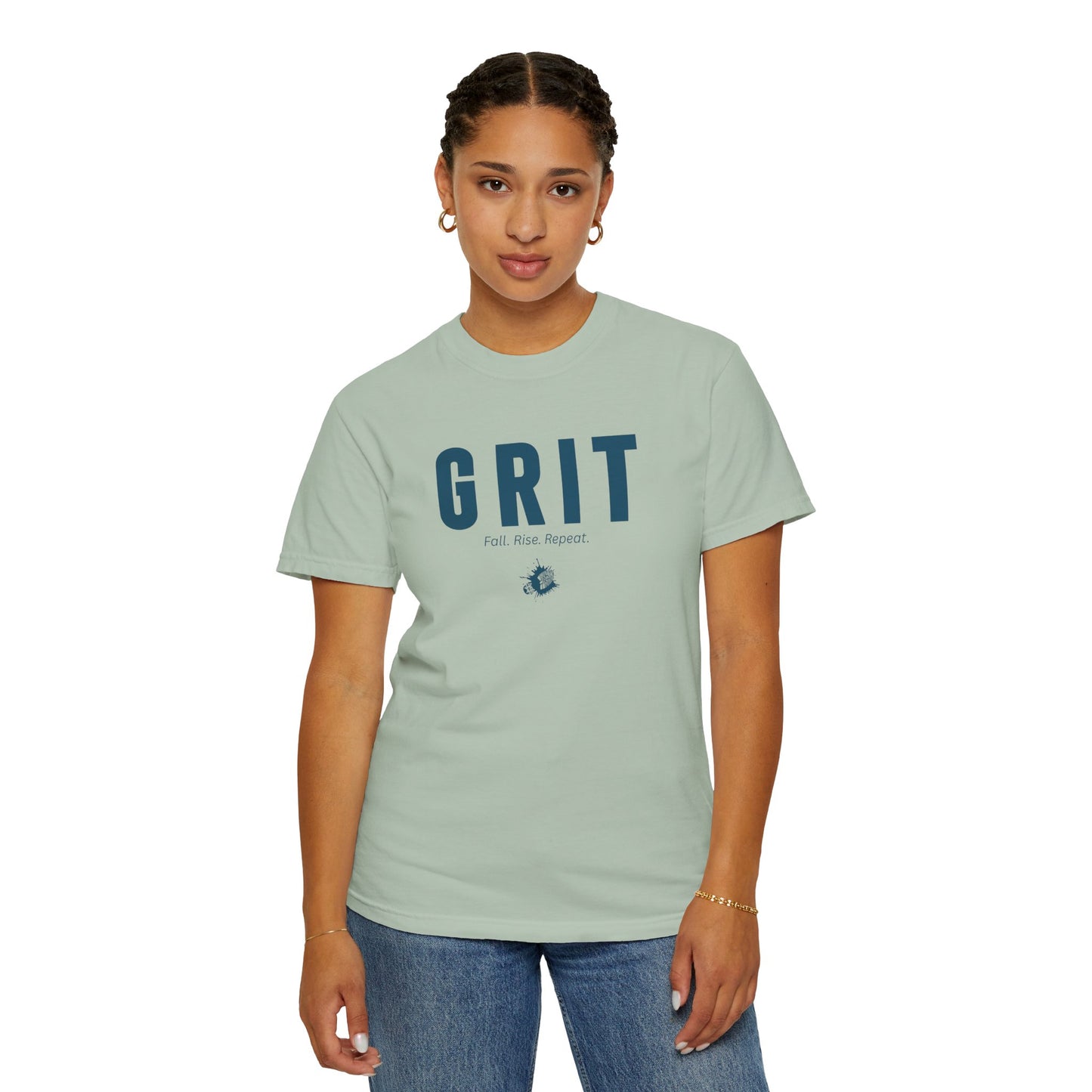 GRIT - Unisex T-shirt - Fall. Rise. Repeat.