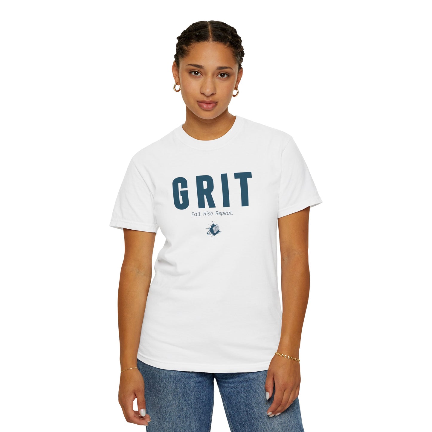 GRIT - Unisex T-shirt - Fall. Rise. Repeat.