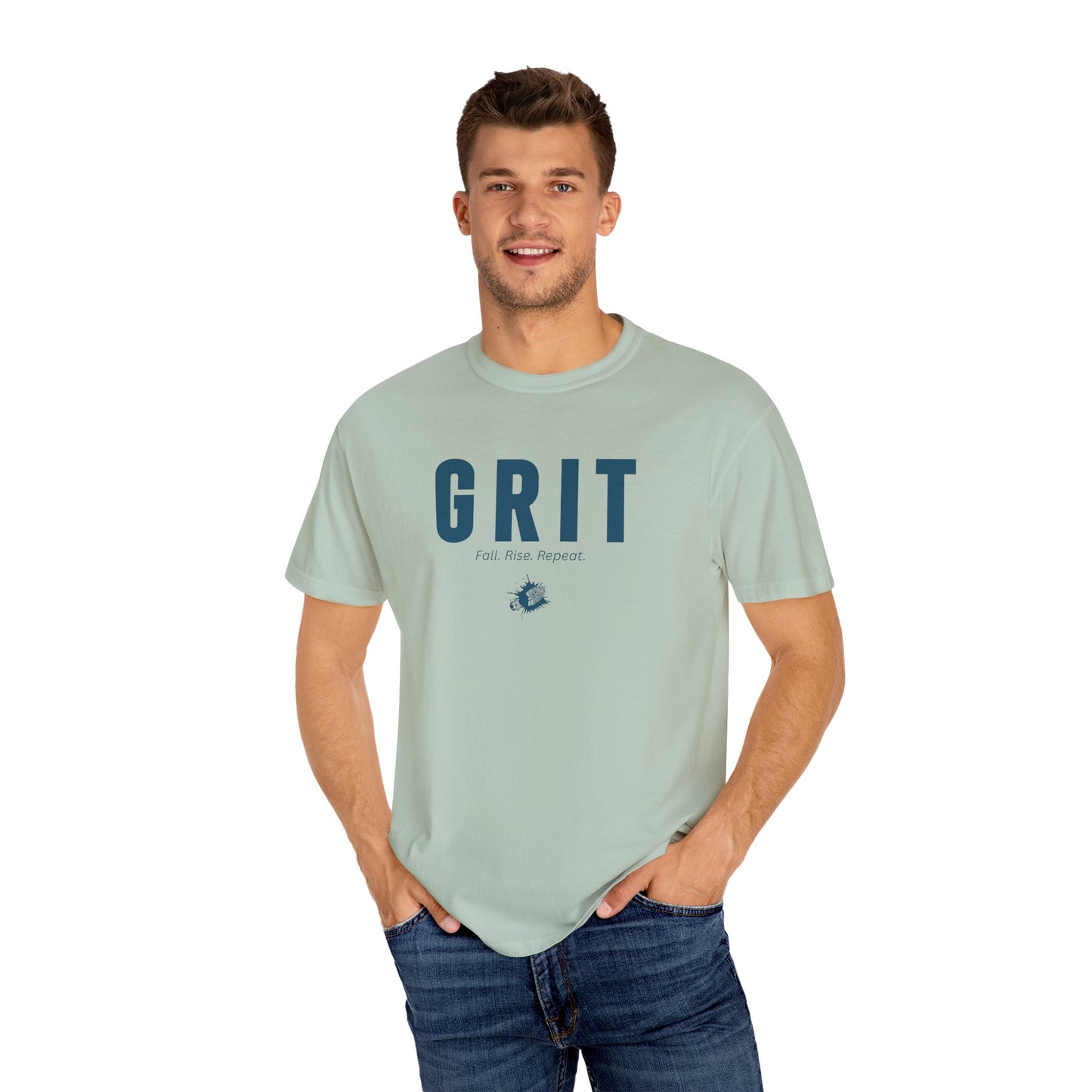 GRIT - Unisex T-shirt - Fall. Rise. Repeat.
