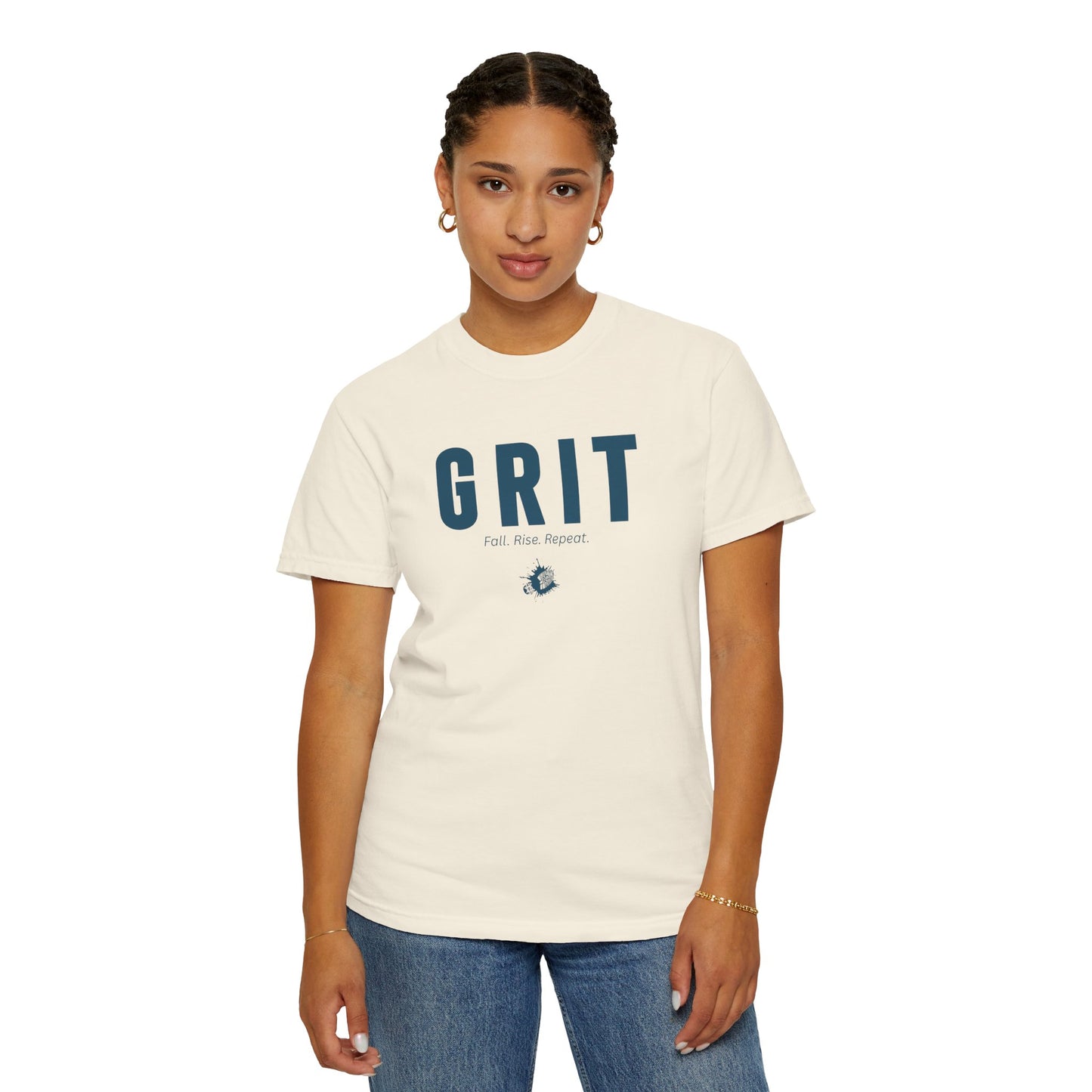 GRIT - Unisex T-shirt - Fall. Rise. Repeat.