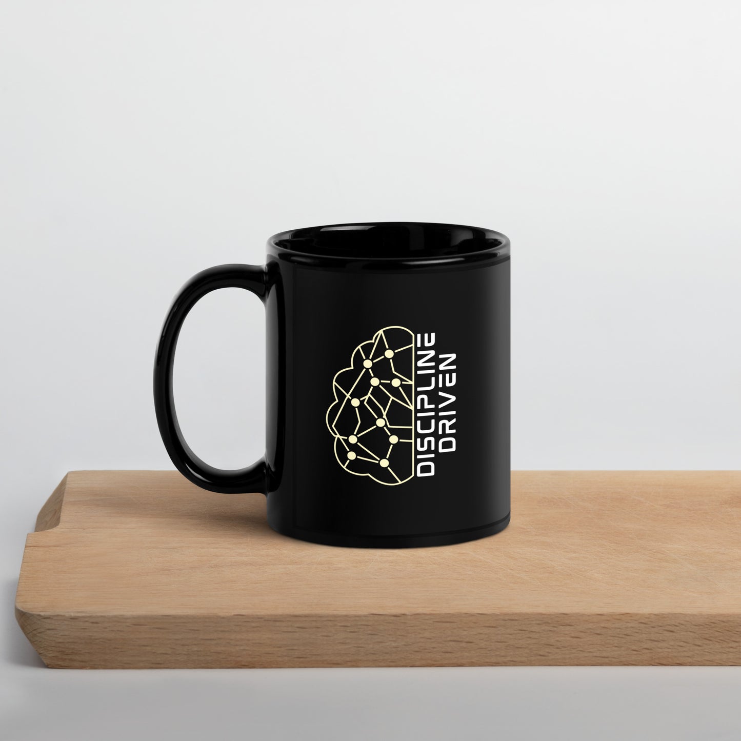 Discipline - Black Glossy Mug