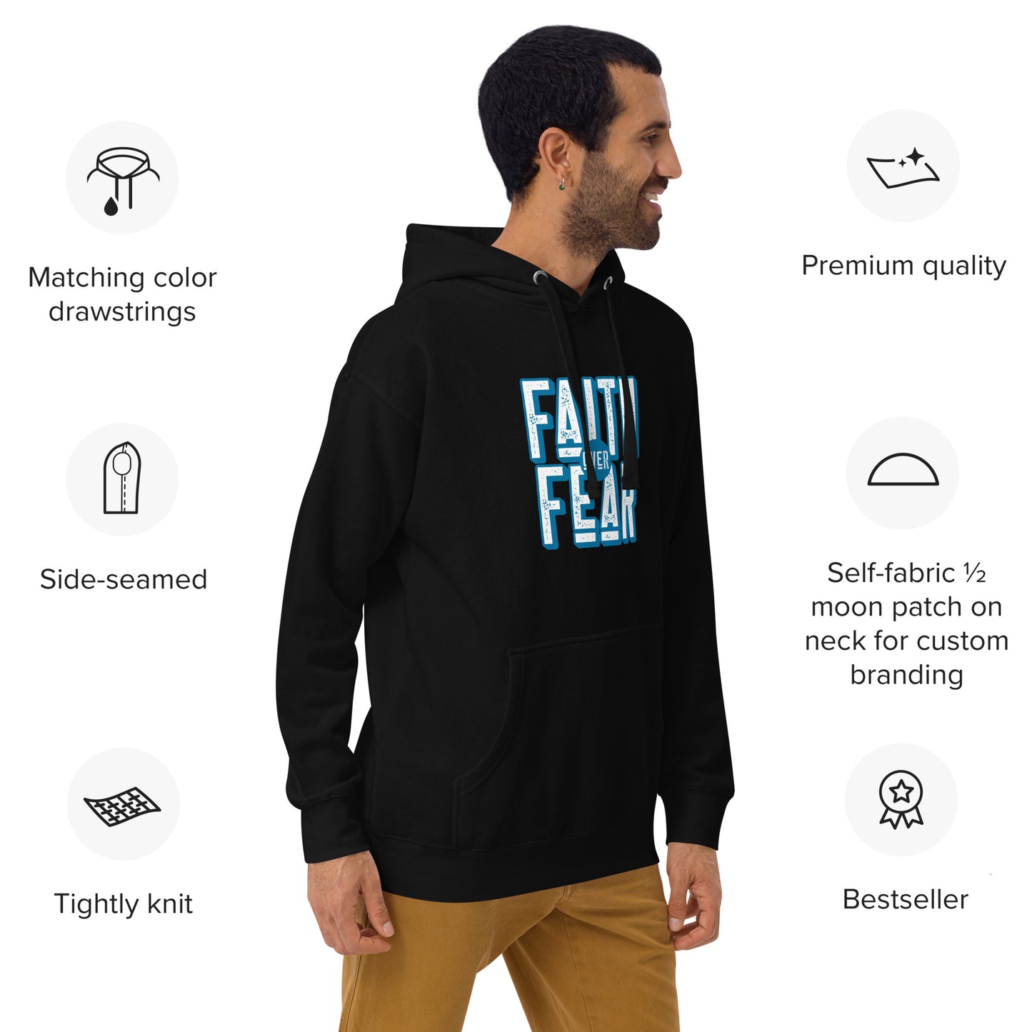 Faith Over Fear - Unisex Hoodie