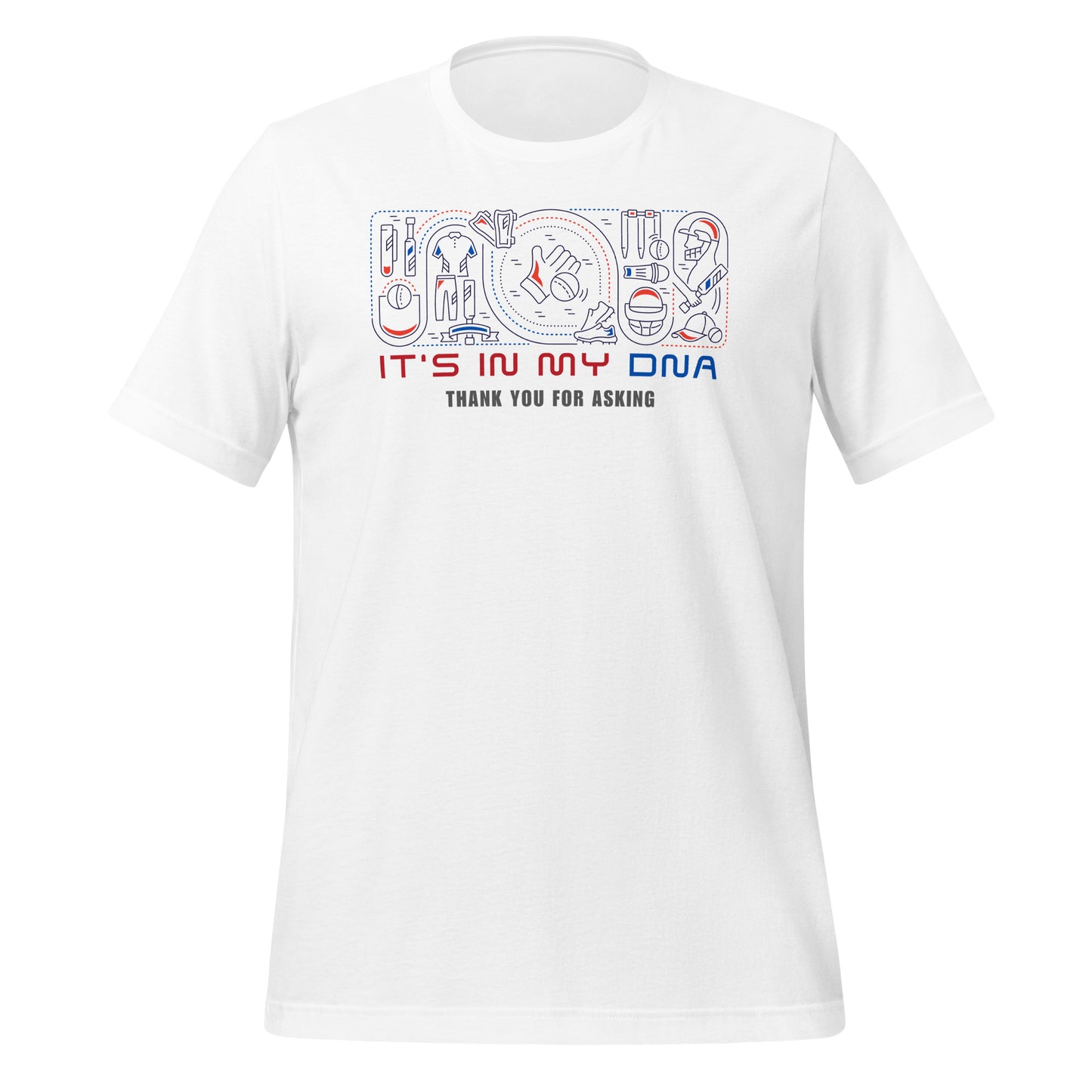 Cricket DNA - Unisex t-shirt