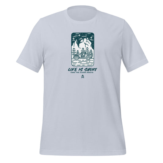 Take the scenic route - Unisex t-shirt